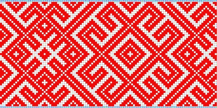 Башкирский орнамент Ткачество