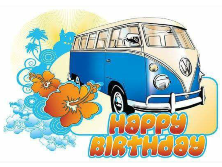 С днём рождения водителю