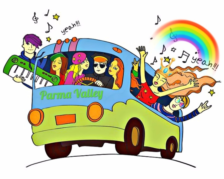 Автобус смешной рисунок