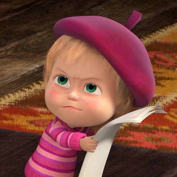 Маша злая из Маши и медведя