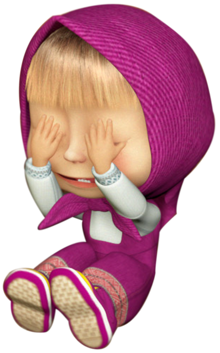 Маша и медведь Маша плачет