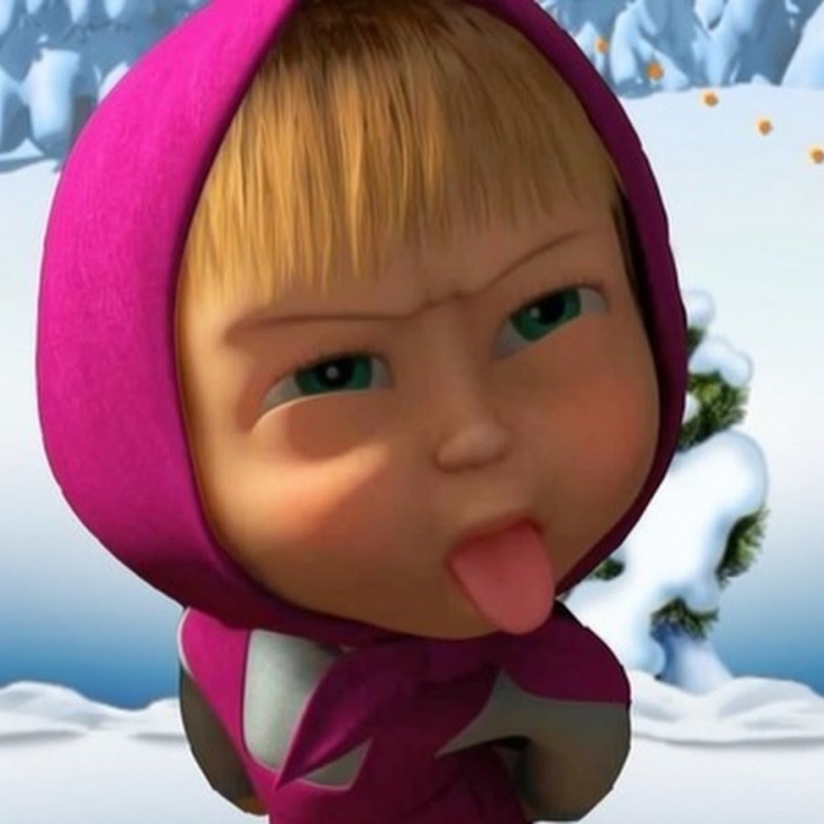 Вредная Маша из мультика Маша и медведь