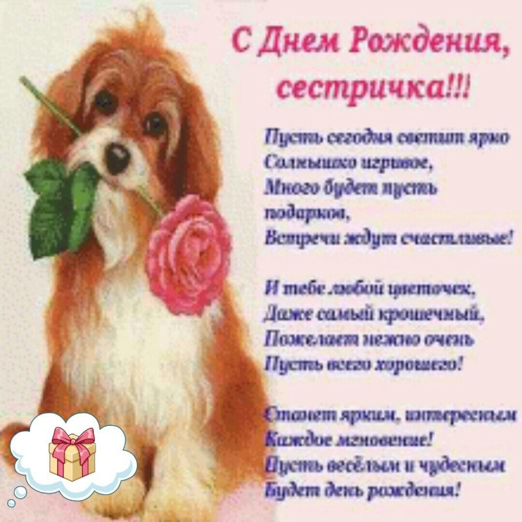 Поздравления с днём рождения сестре Ларисе от сестры