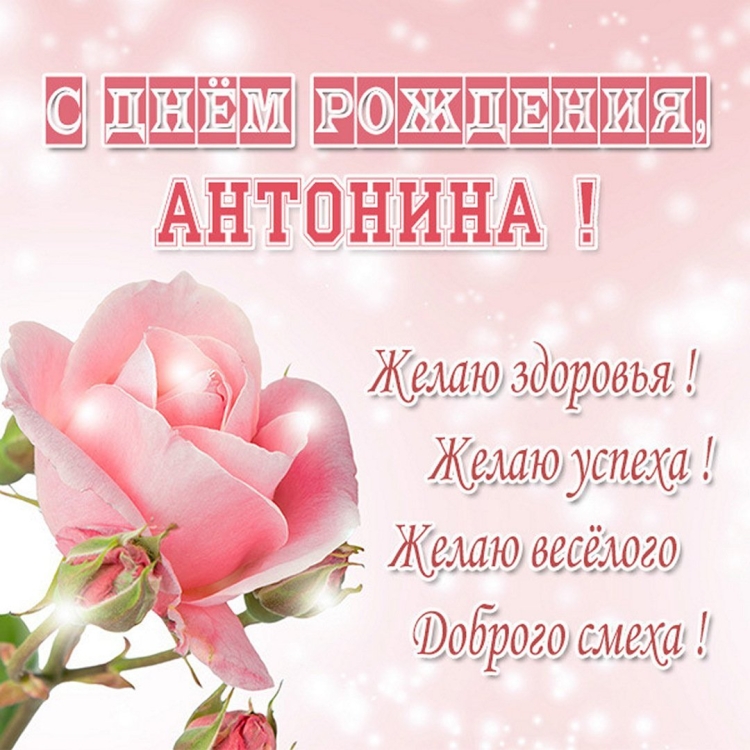 С днём рождения антонина васильевна