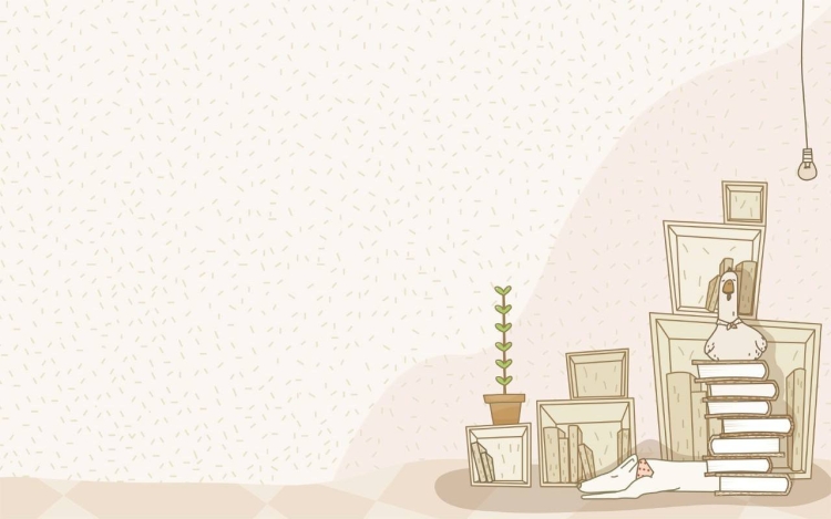 Минималистичный литературный фон