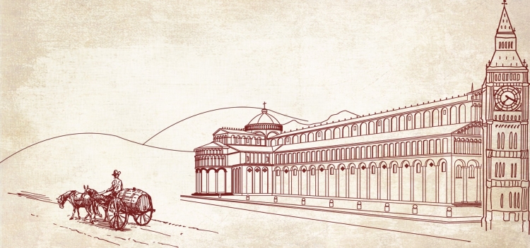 Фон для презентации по архитектуре