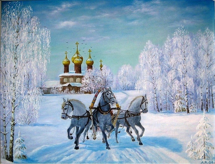 Свиридов метель тройка