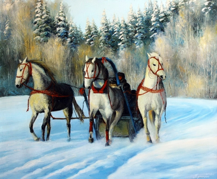 Соловьев Сергей художник тройка
