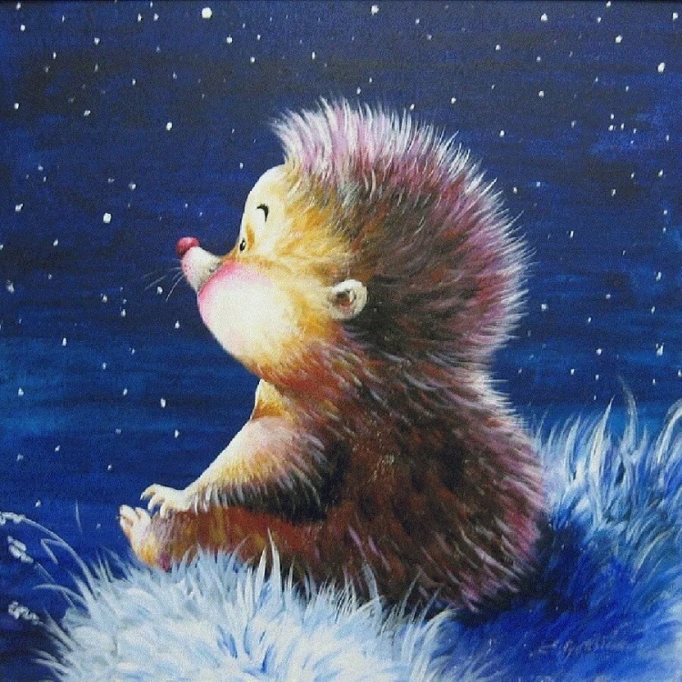 Спокойной ночи с ежиком