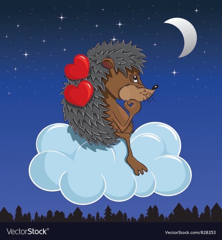 Спокойной ночи с ежиком