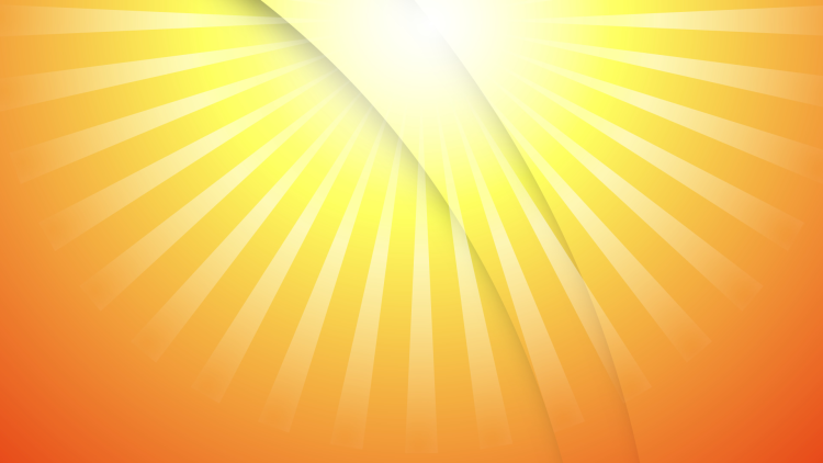 Фон солнце с лучами