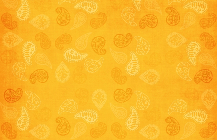 Желтый фон с орнаментом