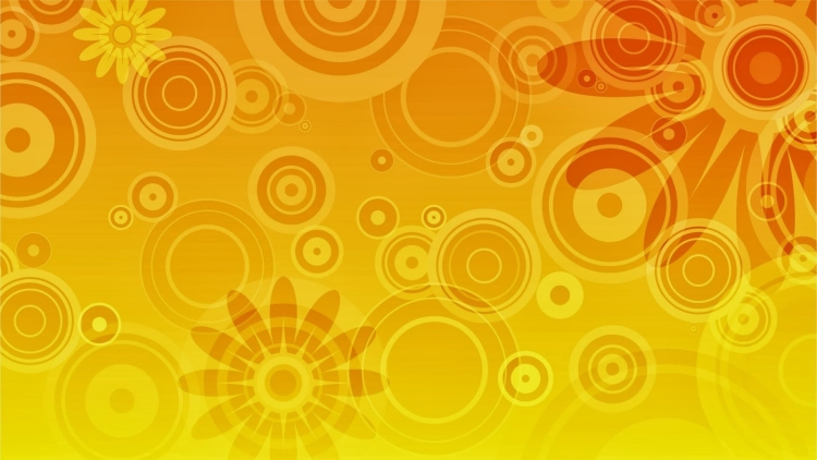 Детский фон для баннера с оранжевым