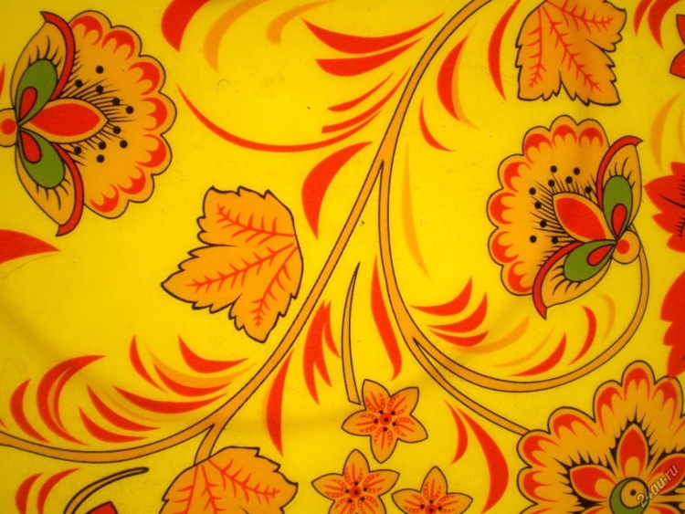 Хохлома паттерн вектор