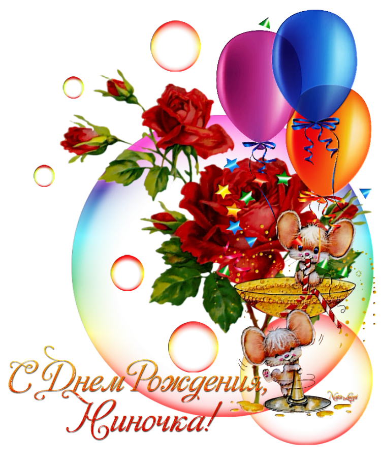С днём рождения Нина