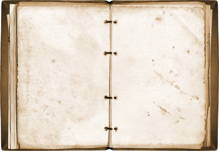 Раскрытый старый фотоальбом