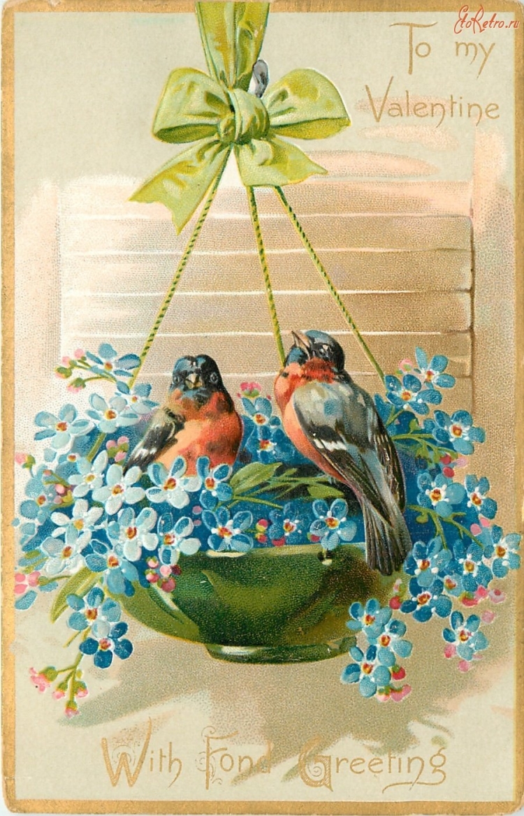 Винтажные открытки с добрым утром