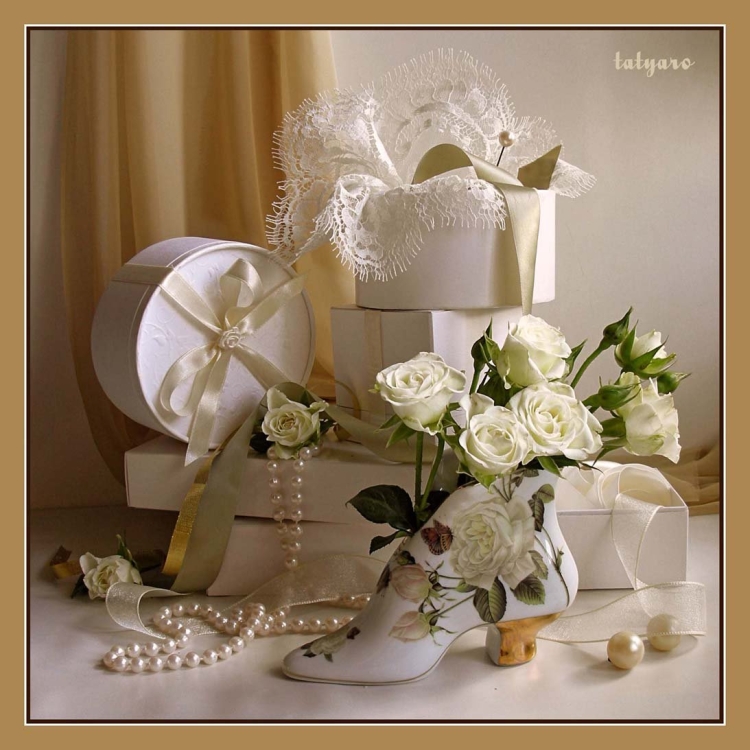 Элегантные открытки с днём рождения женщине