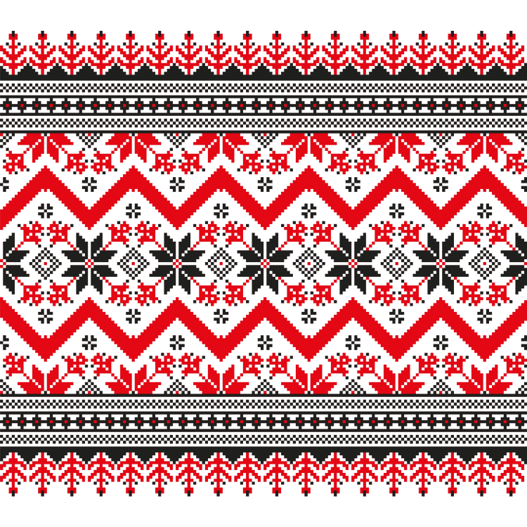 Белорусский народный орнамент рушник