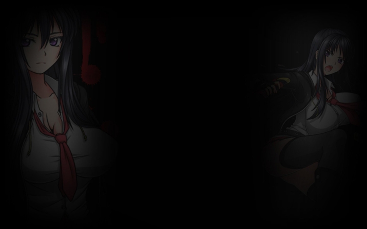 Черный аниме фон профиля