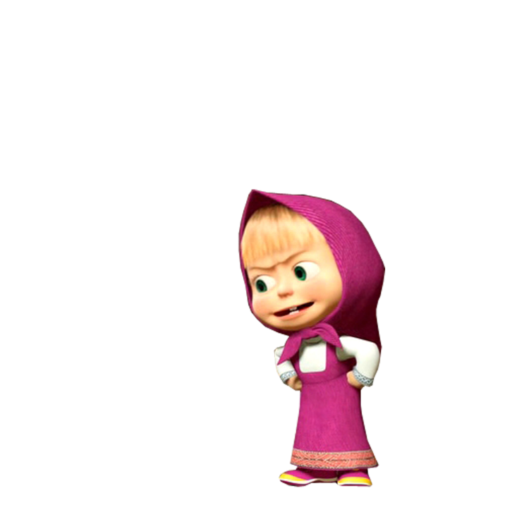 Маша и медведь картинки на белом фоне