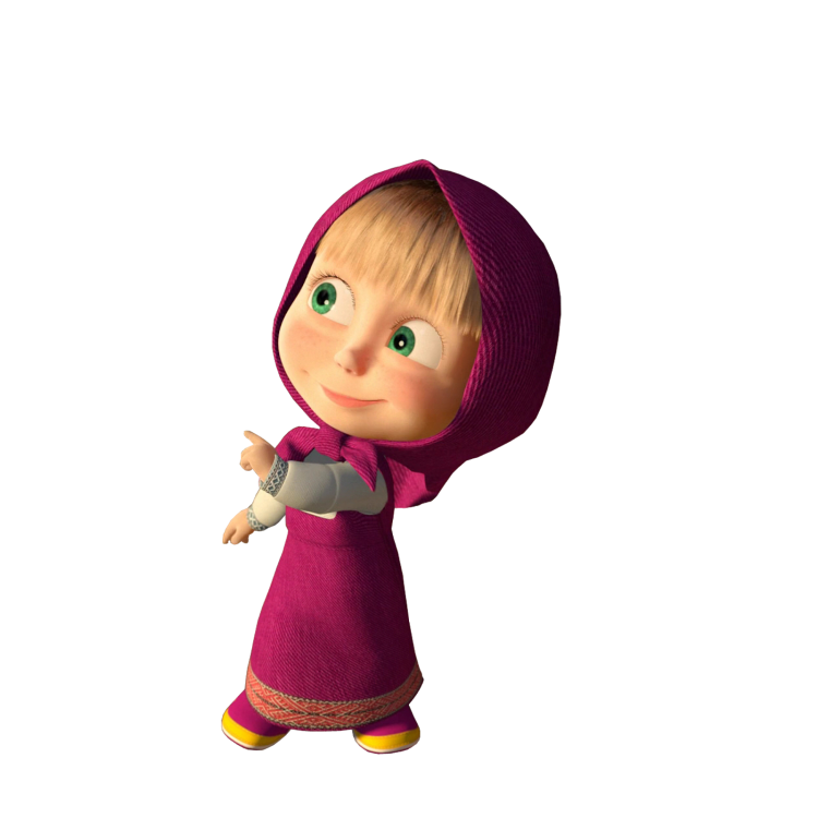 Маша из Маша и медведь в полный рост