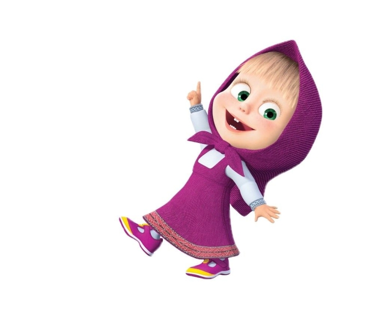 Маша без фона