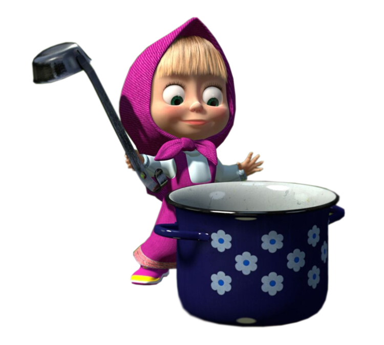 Повар из мультика Маша и медведь