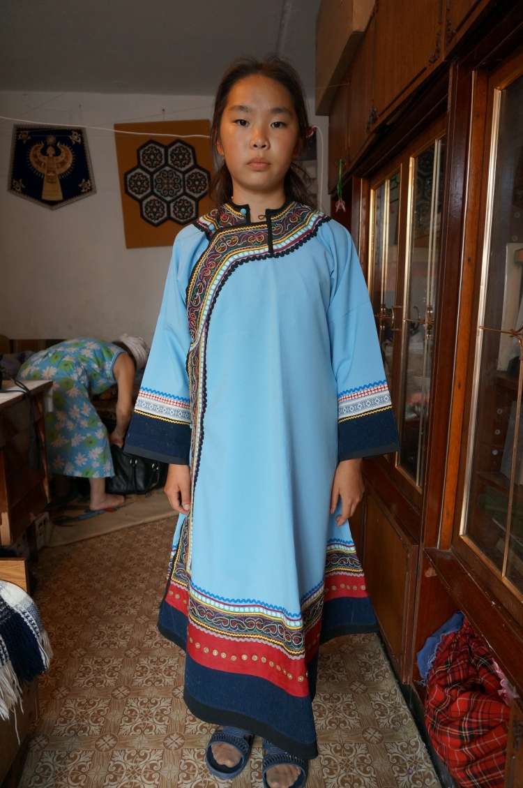 Традиционная одежда нанайцев