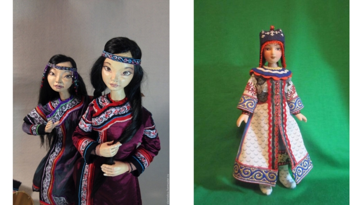 Нанайская кукла Акоан