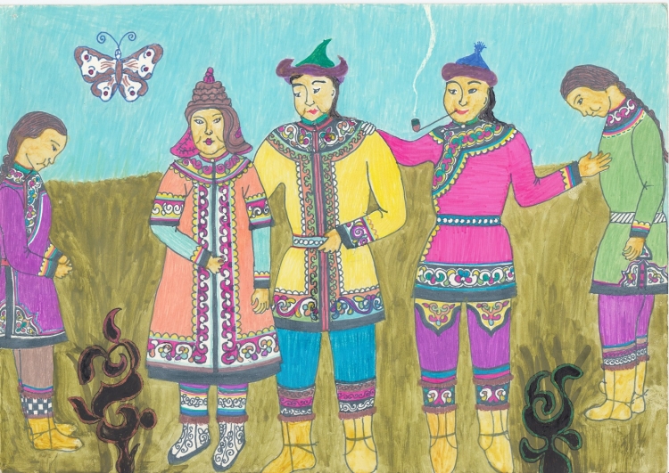 Нанайские охотники в Приамурье