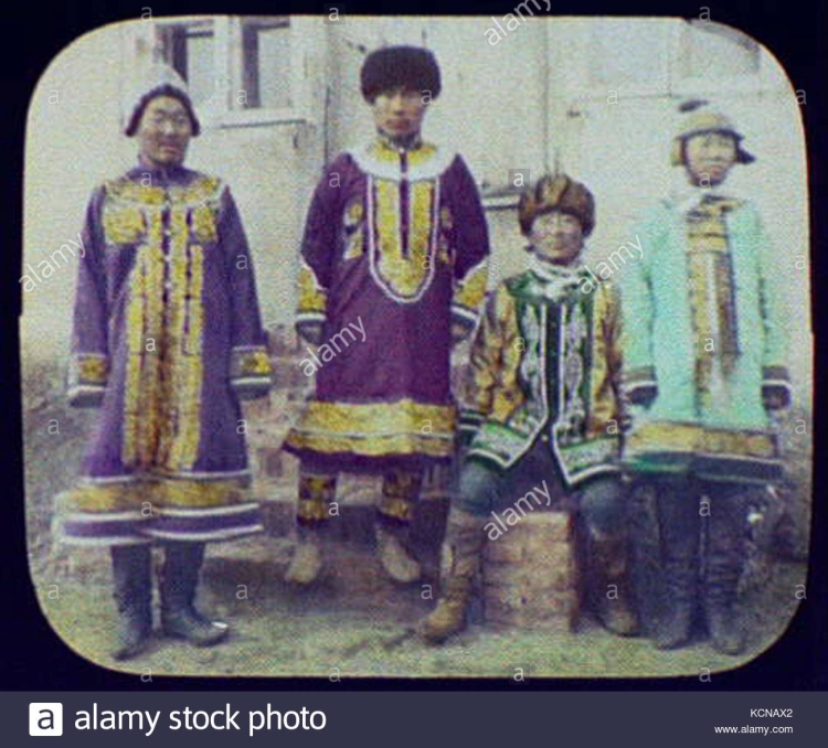 Нанайцы 19 век косы