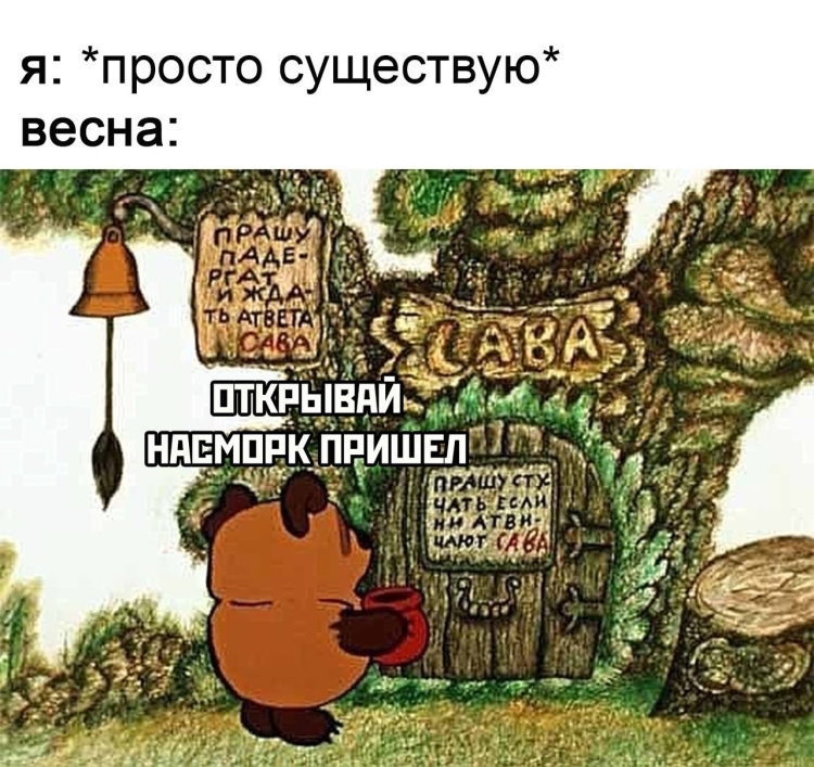 Винни пух и Сова мультфильм