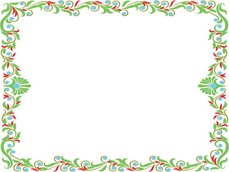 Рамка в русском народном стиле