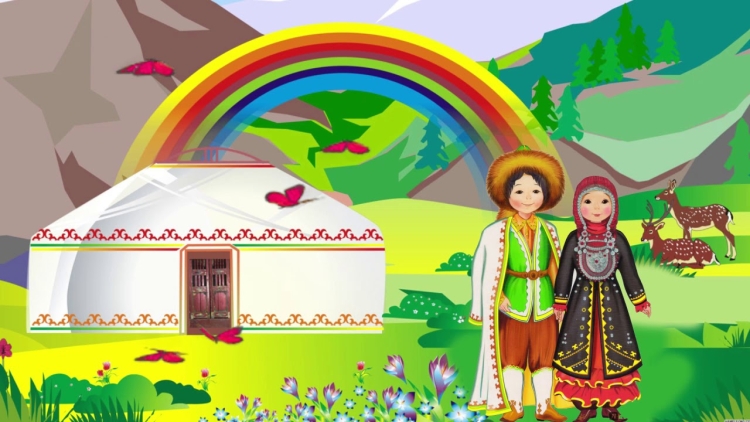 Рисунок башкирской Юрты