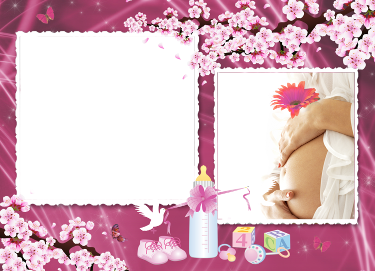 Рамка в ожидании малыша