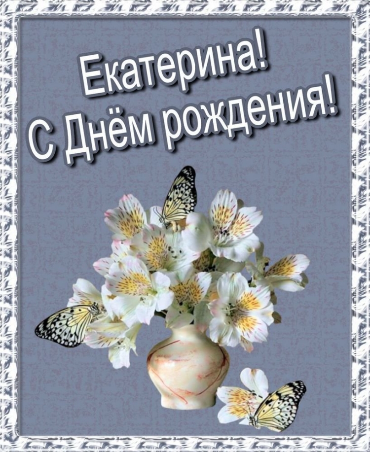 Поздравления с днём рождения Екатерине