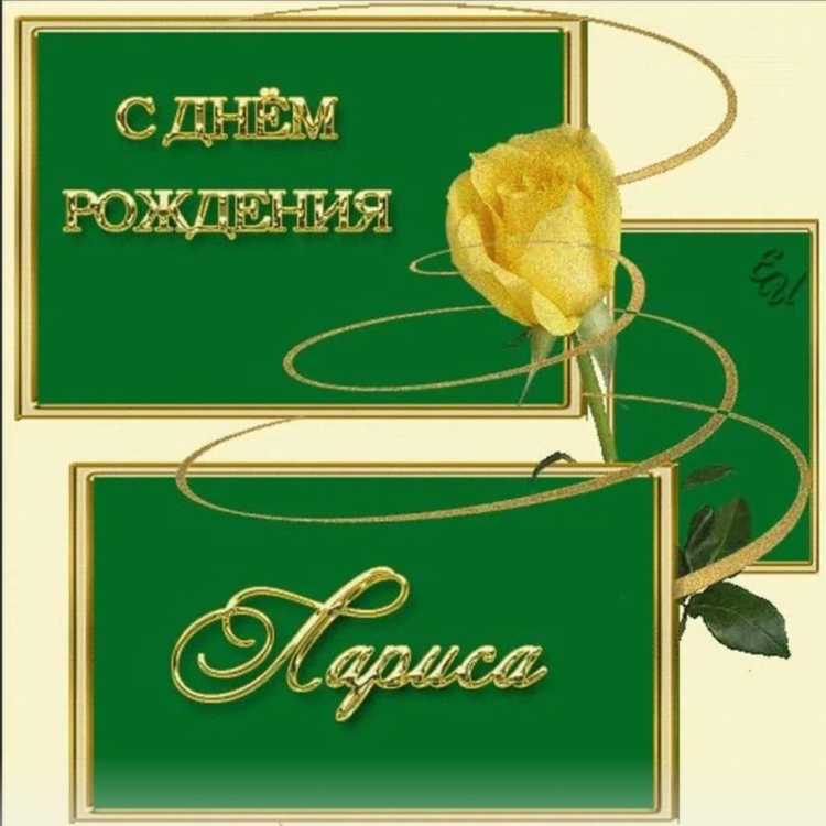 С днём рождения Лариса
