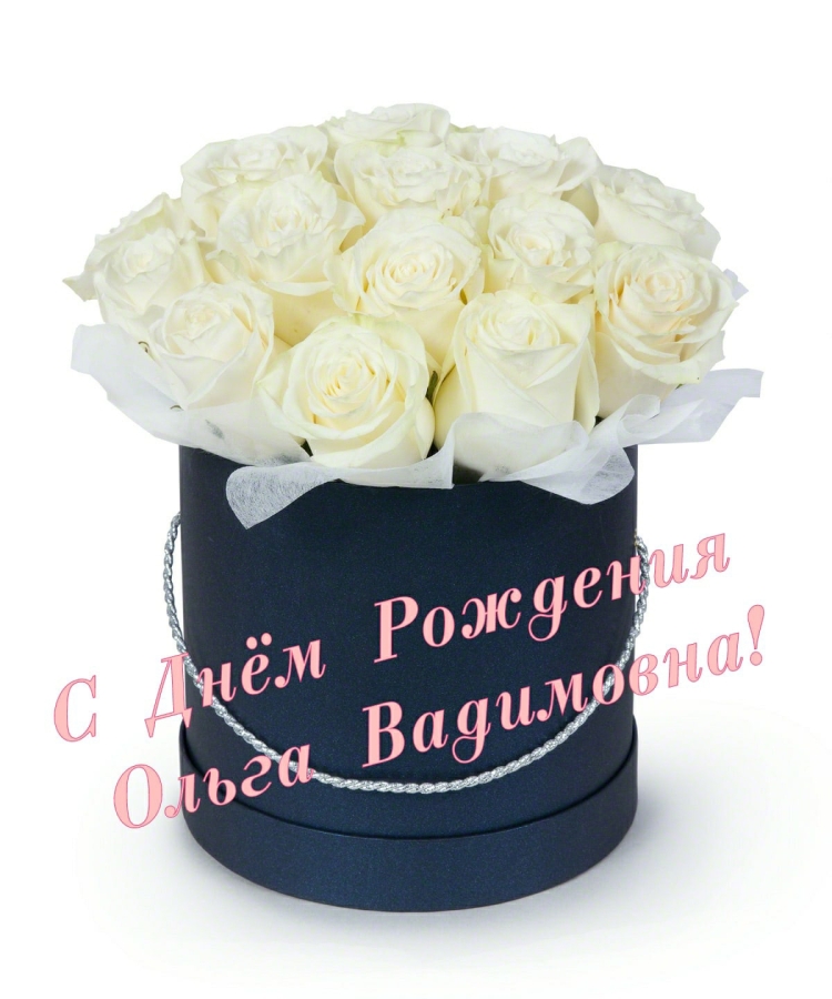 Ольга Вадимовна с днем рождения открытка
