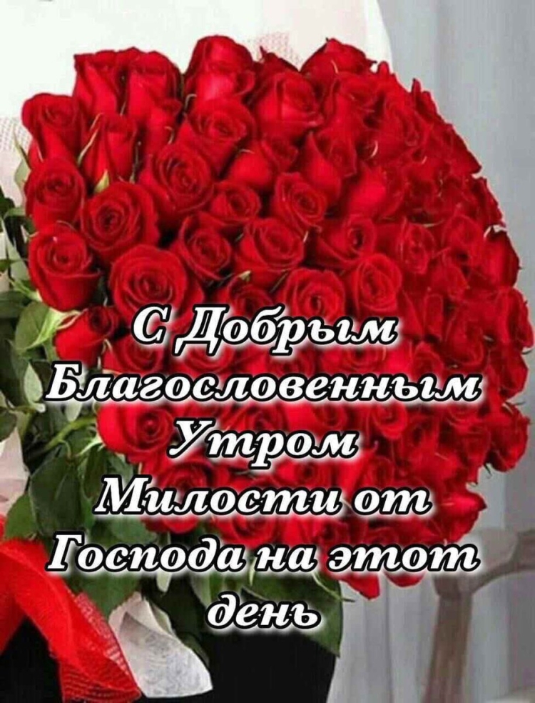 Доброе утро благословенного дня