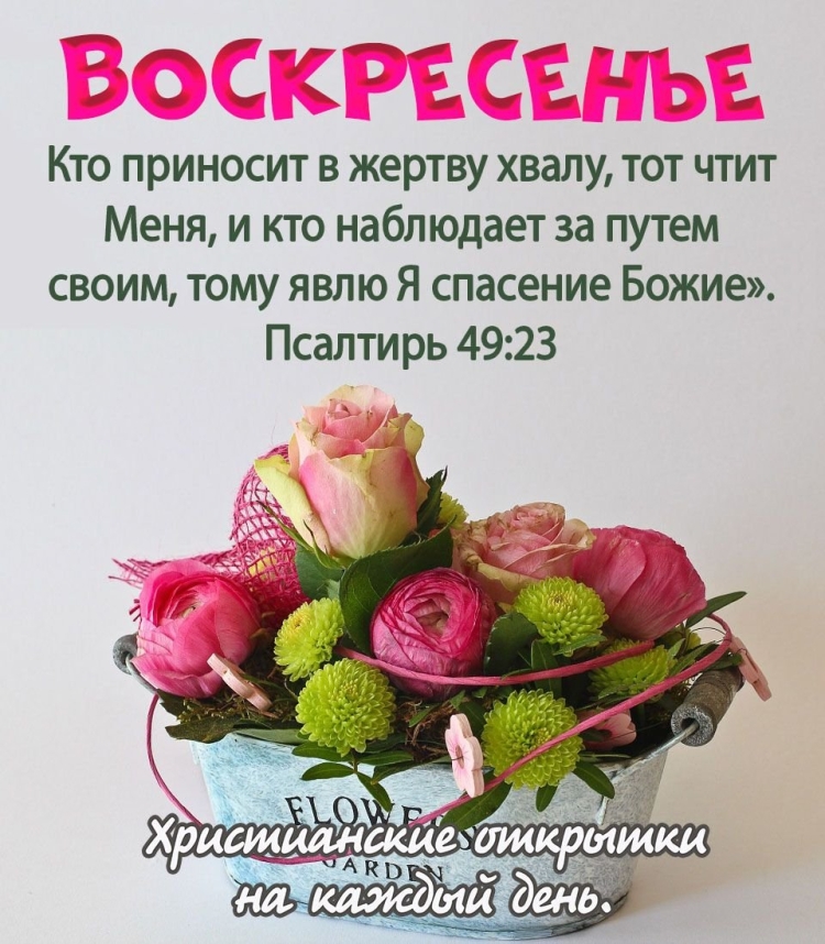 Доброго воскресного утра Божьего благословения