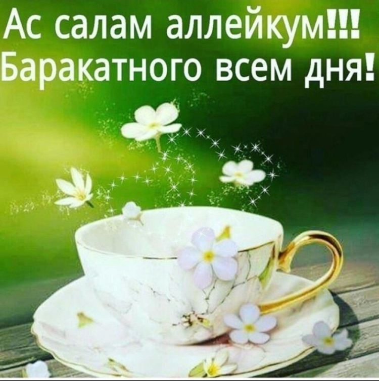 Мусульманские пожелания с добрым утром