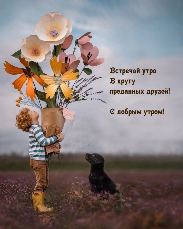 Доброе утро позитивные необычные