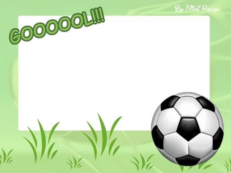 Футбольное приглашение на день рождения