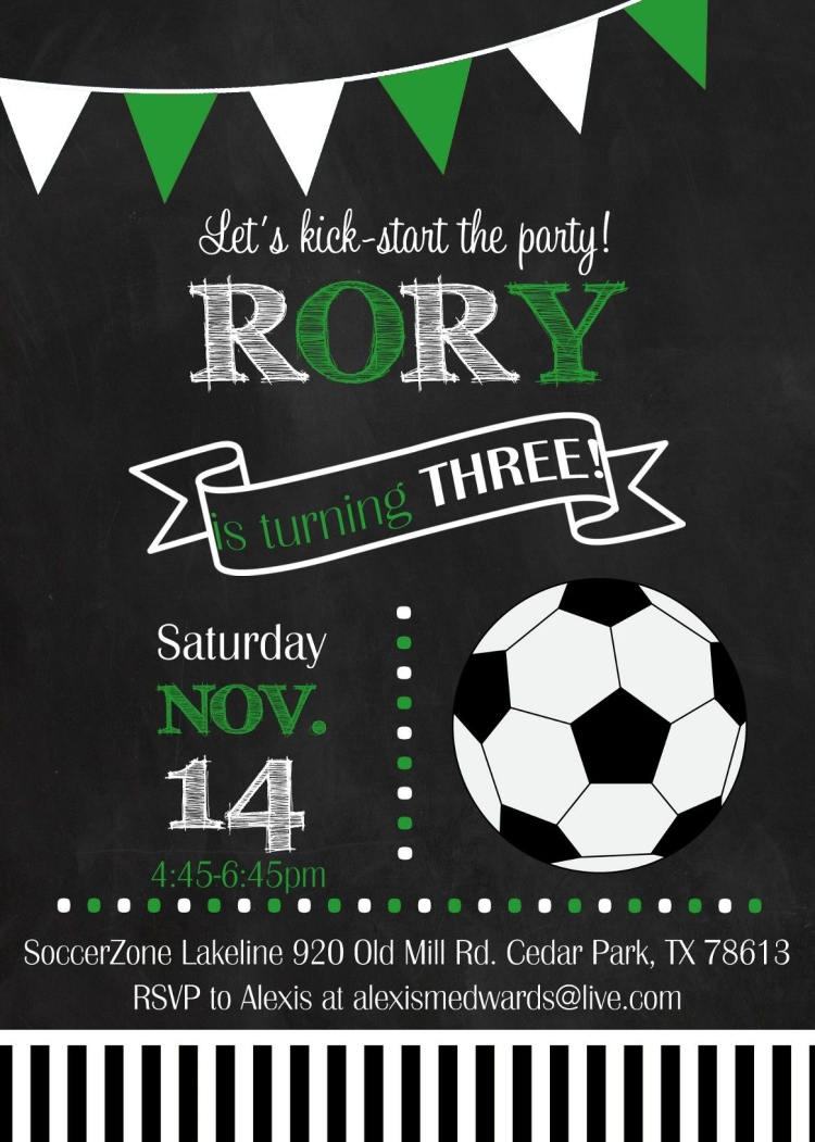 Приглашение на вечеринку спорт