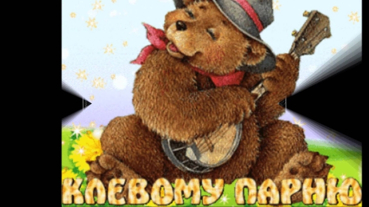 Открытки мишенька