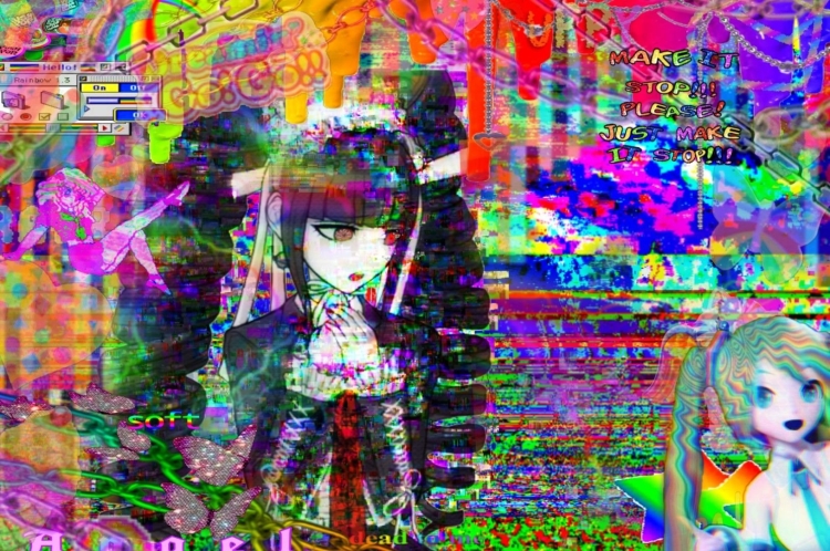 Junko glitchcore