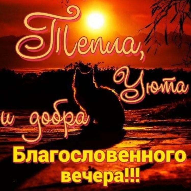 Благословенного вечера