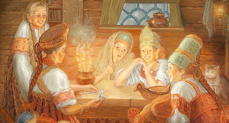 Русские святочные гадания