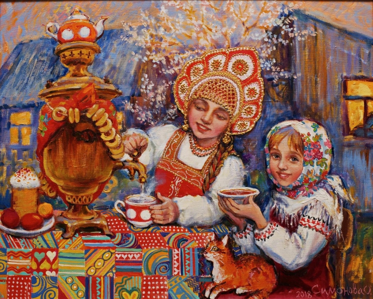 Ольга Симонова вечернее чаепитие